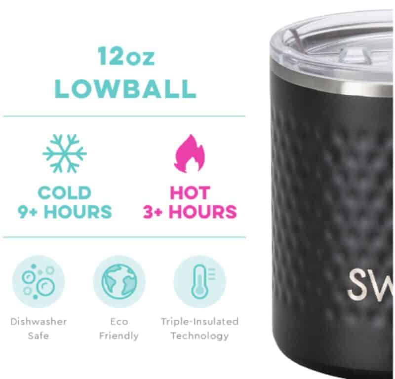 Authentic SWIG® 12 oz Golf Partee Lowball Tumbler - 1