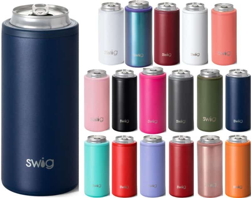 Authentic SWIG® Slim Skinny Can Cooler