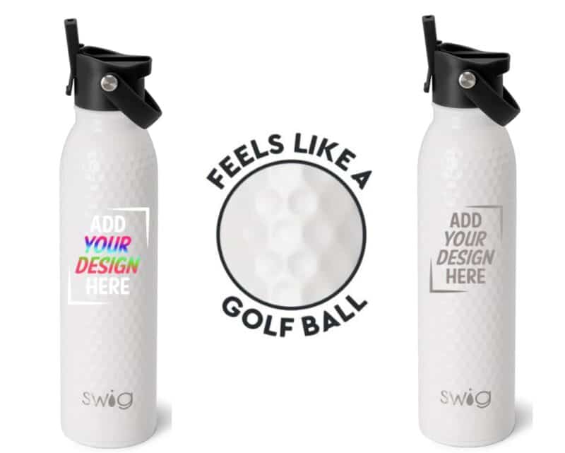 Swig Life 20 Oz. Golf Ball Water Bottle