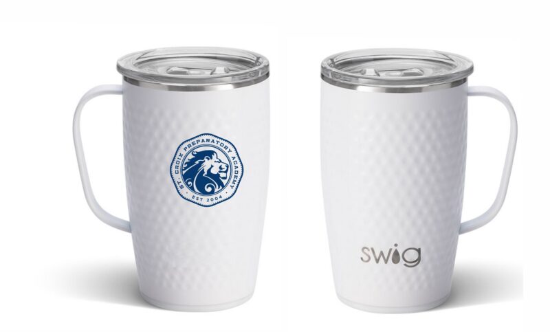 18 Oz. Swig Life® Golf Partee Travel Mug w/Handle
