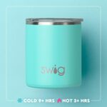 12 oz SWIG® Golf Ball Stainless Steel Insulated Lowball Tumbler - 3