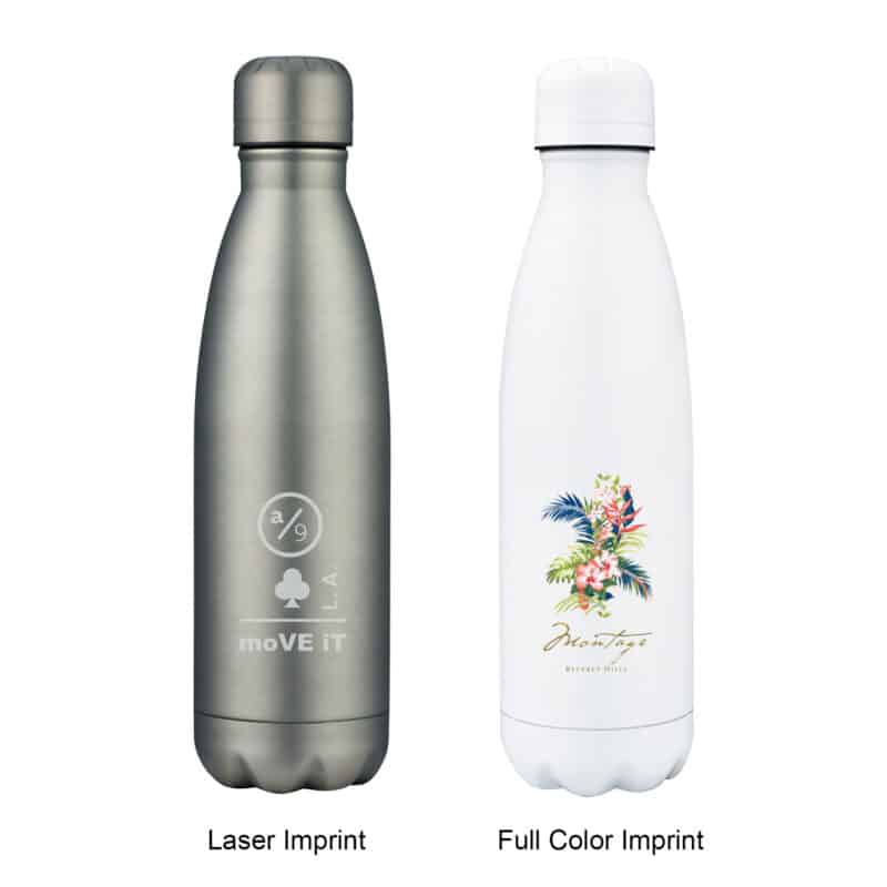 17 oz. Stainless steel double wall swig water bottle - 2