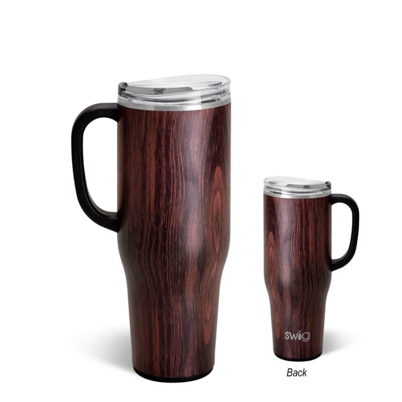 40 Oz. Swig Life™ Bourbon Barrel Mega Mug - 1