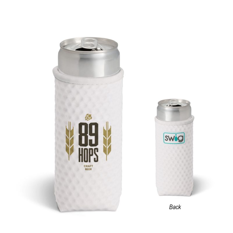 12 Oz. Swig Life Golf Ball Slim Can Coolie - 3